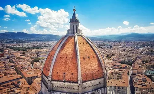 Florence Duomo and Opera del Duomo private tour - view of Brunelleschi's Dome.