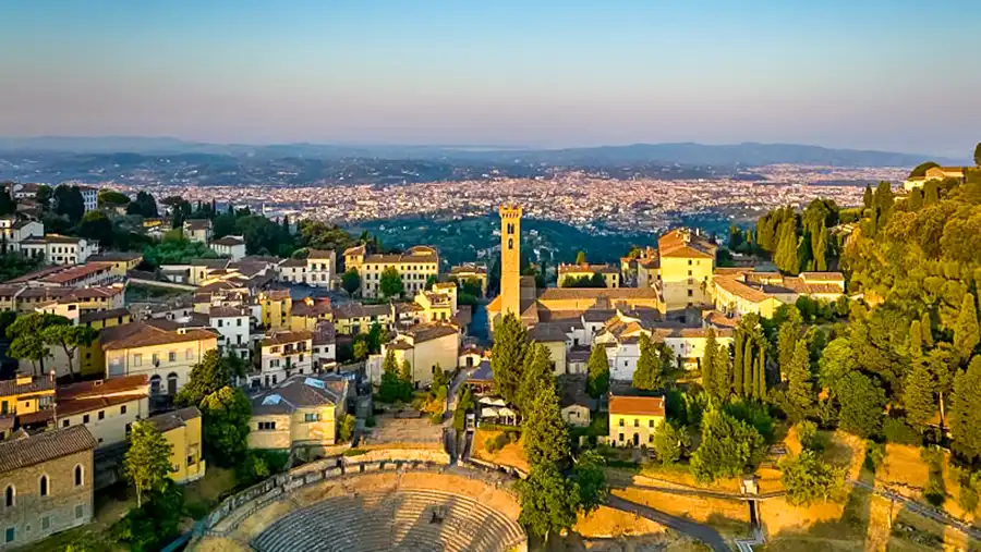 Fiesole Aerial View