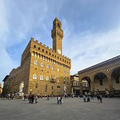 Palazzo Vecchio and Piazza della Signoria on a private guided tour in Florence florence private and small groups tours - Piazza Signoria Florence Palazzo Vecchio Thumb - Florence Private and Small Groups Tours