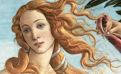 Uffizi Gallery tour Florence - Botticelli Venus painting